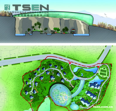 安徽合肥西廬嶺南山莊修建性詳細規劃