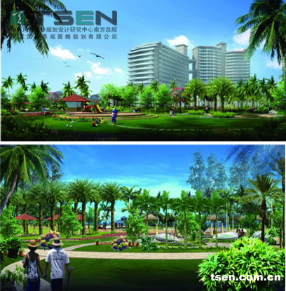 海南文昌大寶礁度假中心景觀設計