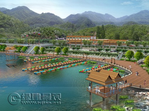 寶天曼峽谷漂流AAAA風景區景觀規劃設計