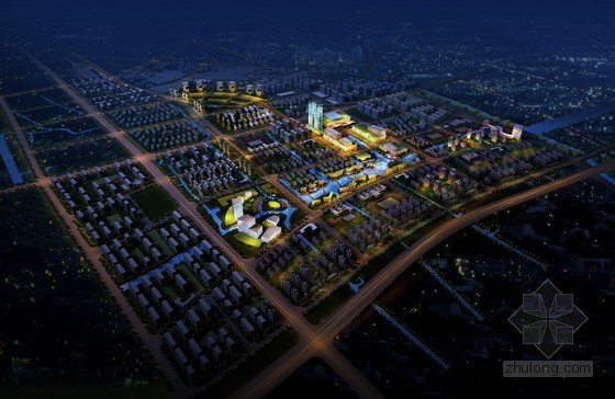 上海嘉定區(qū)城北站大型居住社區(qū)