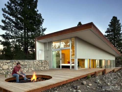 美國華盛頓州溫思羅普鎮小山住宅