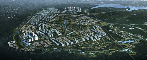 武漢五里界生態(tài)城設(shè)計(jì)