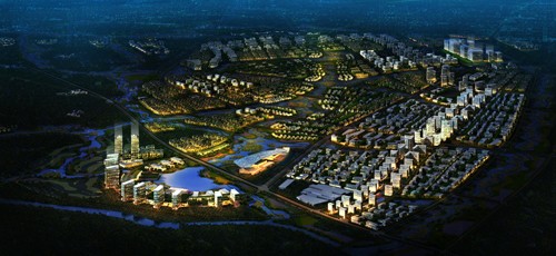 武漢五里界生態(tài)城設(shè)計(jì)