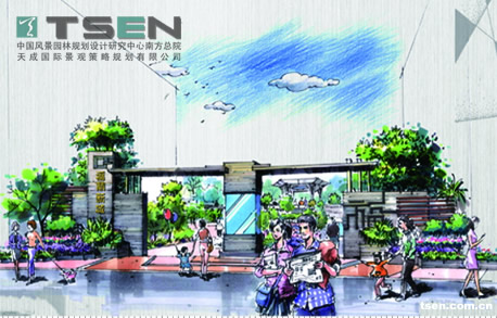 廣東梅州福鼎新城景觀設計