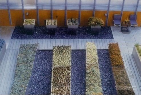 某屋頂露臺(tái)花園景觀設(shè)計(jì)