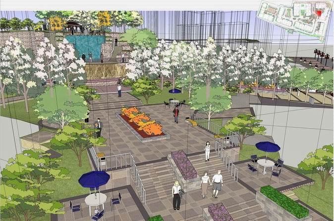 十堰天麟家和苑住宅區(qū)景觀規(guī)劃設(shè)計(jì)