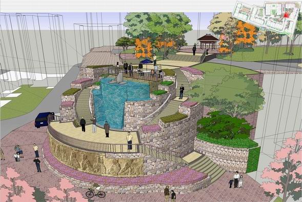 十堰天麟家和苑住宅區(qū)景觀規(guī)劃設(shè)計(jì)