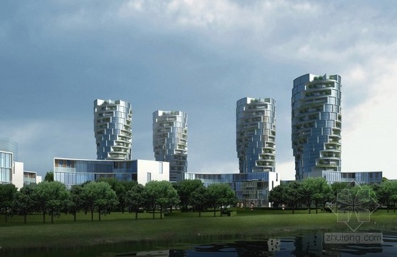 中新天津生態(tài)城開發(fā)區(qū)地塊8，17規(guī)劃方案