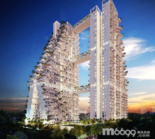 “碧山中央”公寓樓