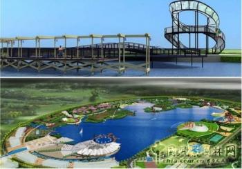 翟俊代表作品(二)：七星湖公園景觀設計(圖)