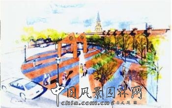 翟俊代表作品(五):美國新澤西迷你公園