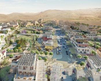 Sasaki的約旦死海開發區總規獲得美國AIA榮譽獎