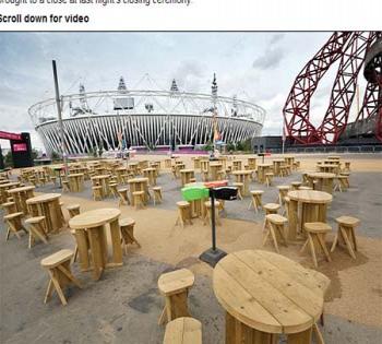 奧運(yùn)結(jié)束民眾陷入沮喪 奧林匹克公園變