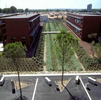 法國岱禾景觀之尼姆市中學(xué)洪泛區(qū)花園設(shè)計(組圖)