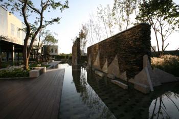 章俊華：秦皇島遠洋海悅公館展示中心景觀設計(組圖)