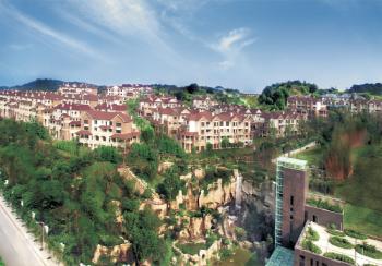 重慶首金山莊美利山示范區景觀設計