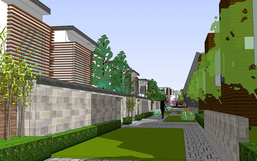 北京紫玉山莊五期景觀設計