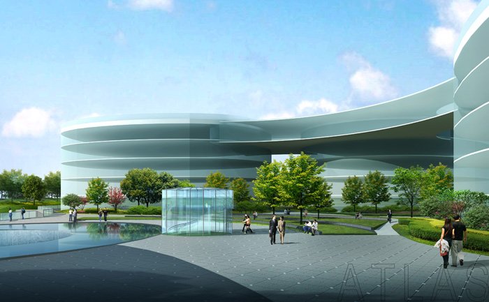 北京中關村生命科技園景觀設計