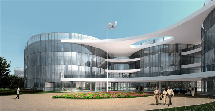 北京中關村生命科技園景觀設計