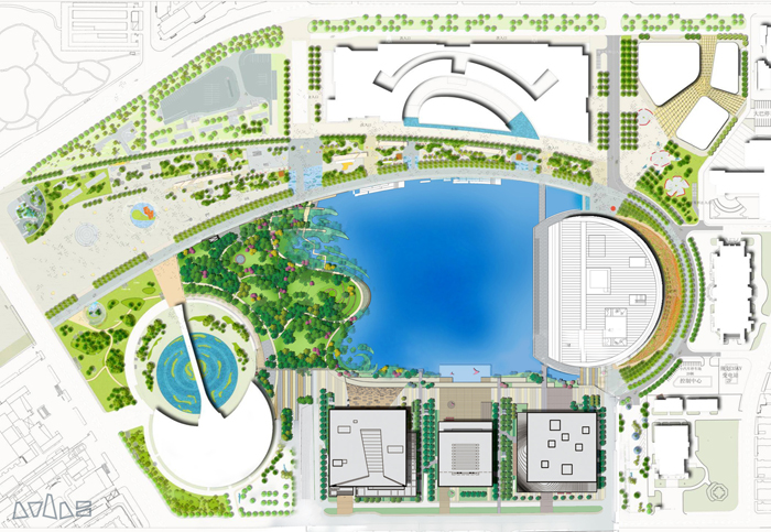 天津市文化中心景觀規(guī)劃設(shè)計