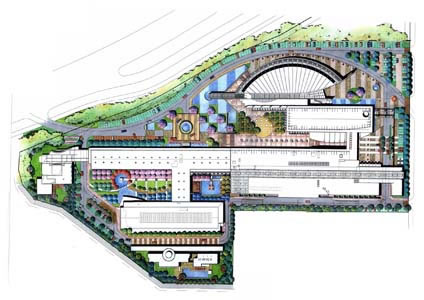 成都錦和中心景觀設(shè)計