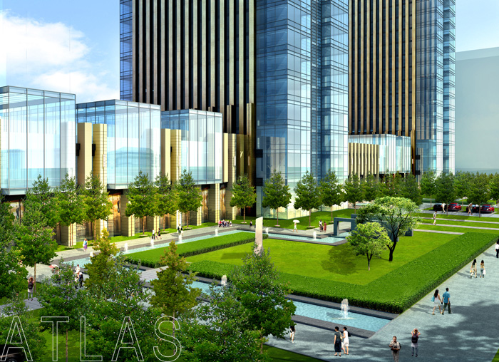 北京亦莊榮華國際中心景觀規(guī)劃設(shè)計(jì)