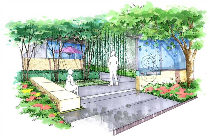 北京通州商務園景觀設計