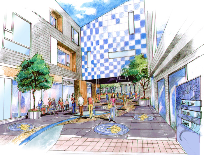 天津市老城廂堂中堂商業(yè)街景觀設(shè)計(jì)