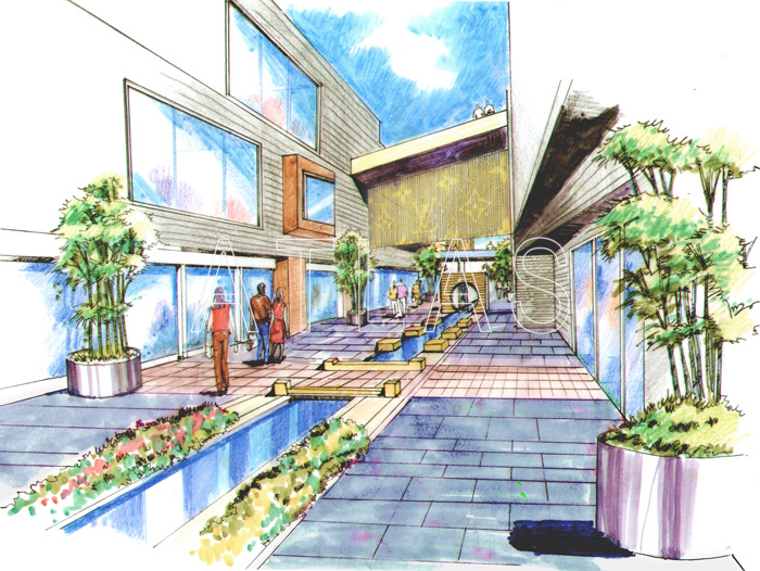 天津市老城廂堂中堂商業(yè)街景觀設(shè)計(jì)