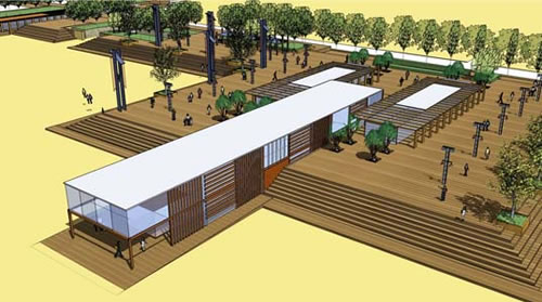 南戴河海濱浴場景觀設計