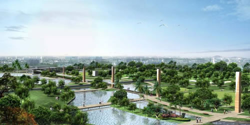 佛山中央城市公園景觀規(guī)劃設計