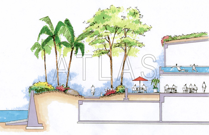 廈門鼓浪嶼紫玉精品酒店景觀設計