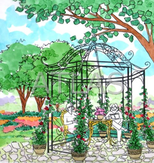 北京綠地新都匯國際花都景觀設計