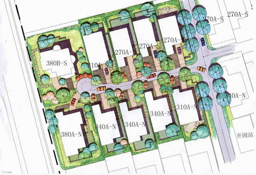 杭州花溪雨別墅景觀設(shè)計(jì)