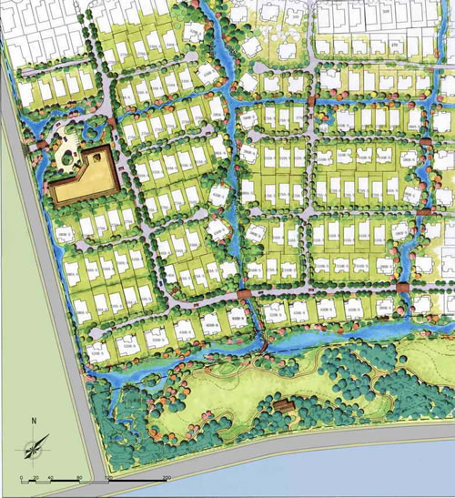 杭州花溪雨別墅景觀設(shè)計(jì)