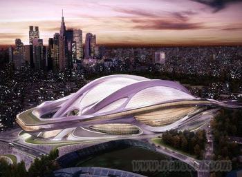 東京2020年奧運主場館曝光(圖)