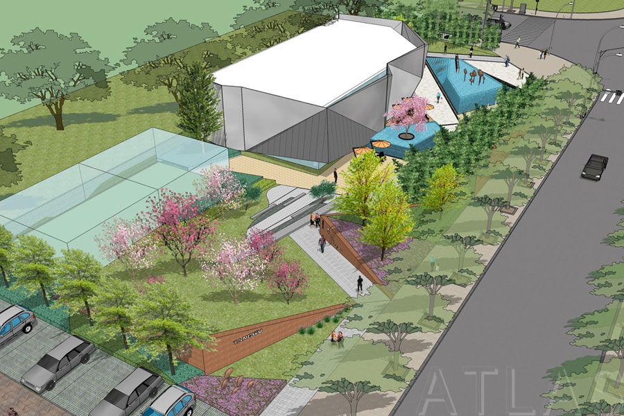 成都嘉年華雙流“棠屋”住宅小區(qū)景觀設計