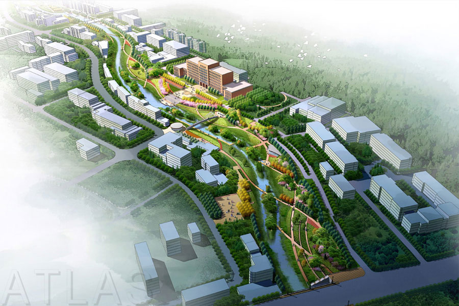 秦皇島六河改造景觀設計