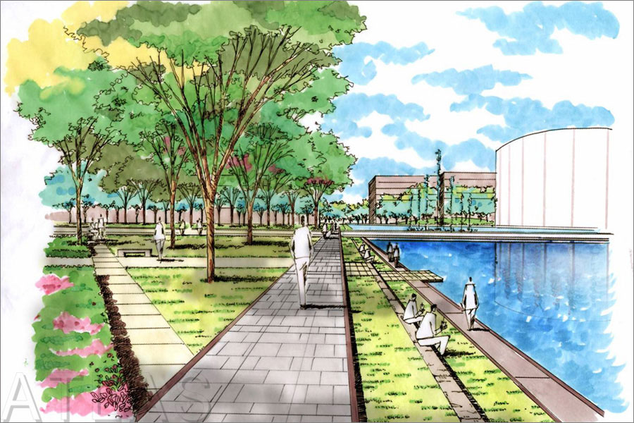 南昌筑城時(shí)尚中式住宅