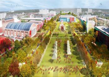 美國內(nèi)布拉斯加州林肯大學(xué)校園規(guī)劃