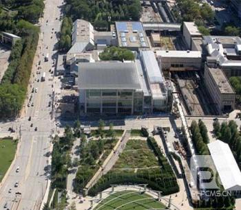 丹·凱利的作品(七):芝加哥藝術(shù)學(xué)院南園(圖)