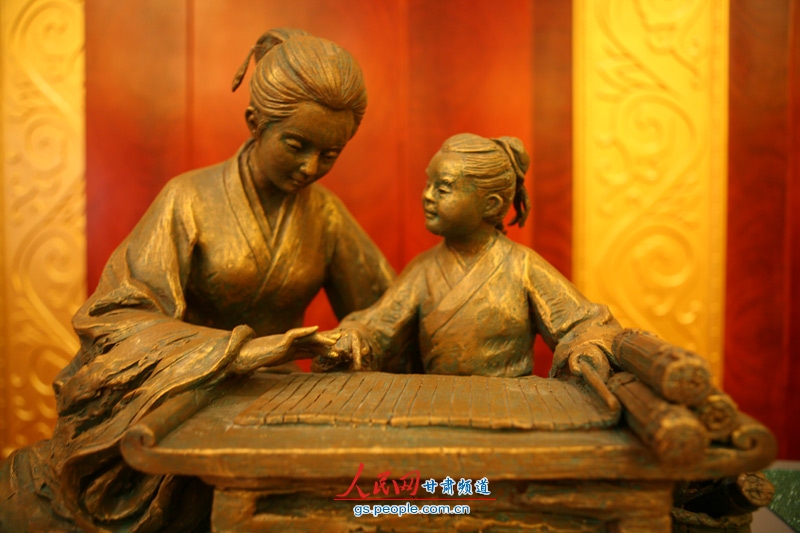 甘肅：黃河母親文化公園主題雕塑齊亮相（組圖）