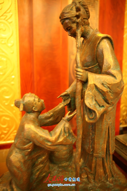 甘肅：黃河母親文化公園主題雕塑齊亮相