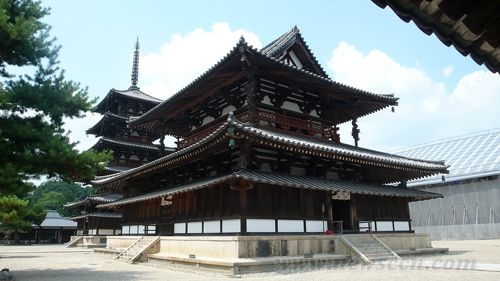 世界最古老的木結構建筑：奈良法隆寺