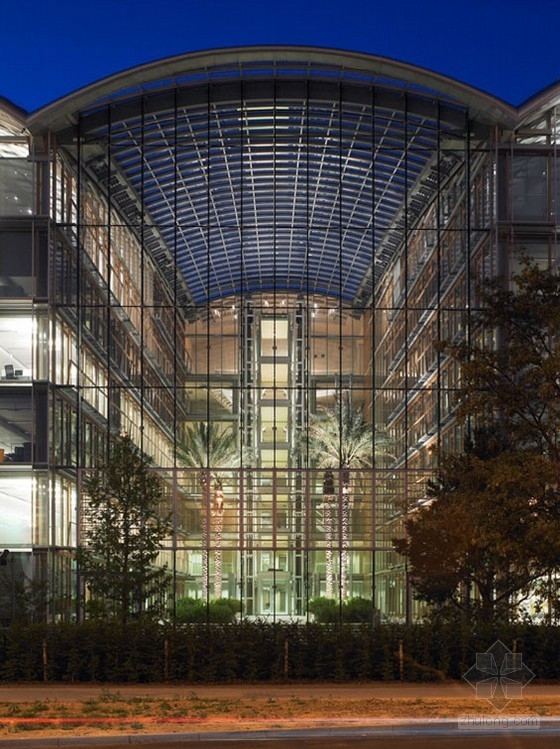 德國漢莎航空公司新大樓 公共空間|規劃設計 中國風景園林網