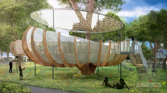 高科技樹屋 規(guī)劃設(shè)計(jì) 中國風(fēng)景園林網(wǎng)