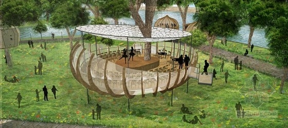 高科技樹屋 規(guī)劃設(shè)計(jì) 中國風(fēng)景園林網(wǎng)