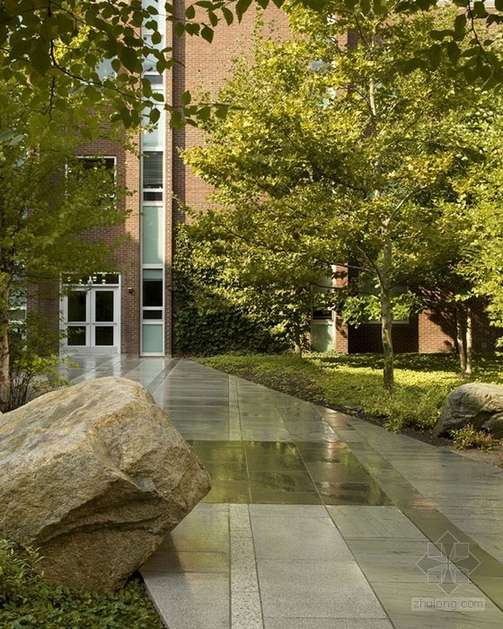 基恩州立科學中心庭院設計 單位綠化|規劃設計 中國風景園林網
