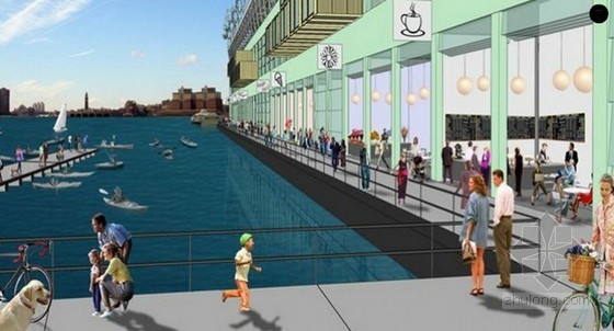 LOT-EK工作室設(shè)計(jì)的船上集裝箱商場(chǎng) 中國(guó)風(fēng)景園林網(wǎng)