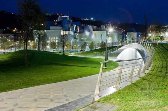 西班牙畢爾巴鄂Campa de Los Ingleses公園圖紙 公園綠地